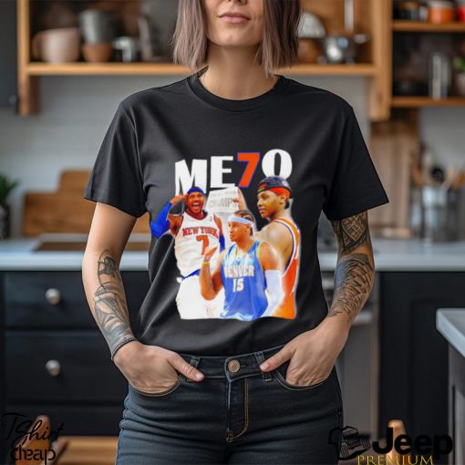 Nice carmelo Anthony me7o player basketball graphic shirt