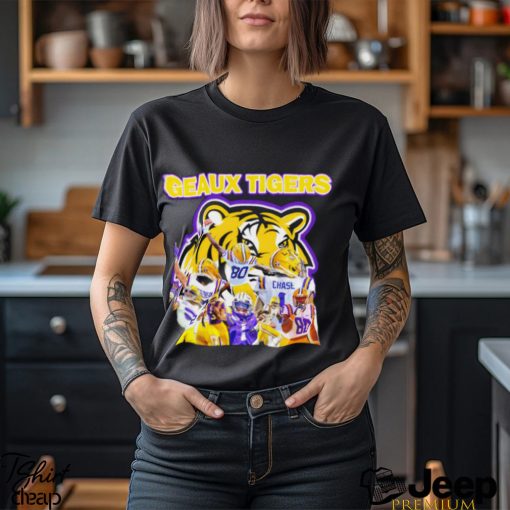 Nice geaux Tigers football legends graphic shirt