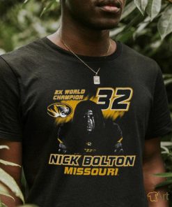 Nick Bolton Missouri Tigers Football Past Great T Shirt
