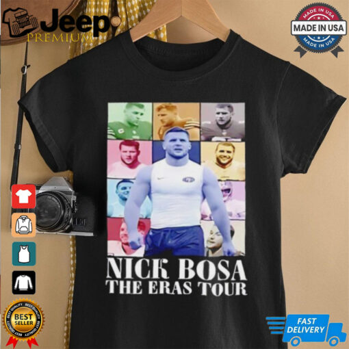 Nick Bosa Eras Tour shirt