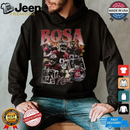 Nick Bosa Vintage 90s Fans Gift T Shirt