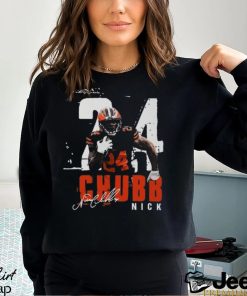 Nick Chubb #24 Running Back Football Cleveland Fans Unisex T Shirt