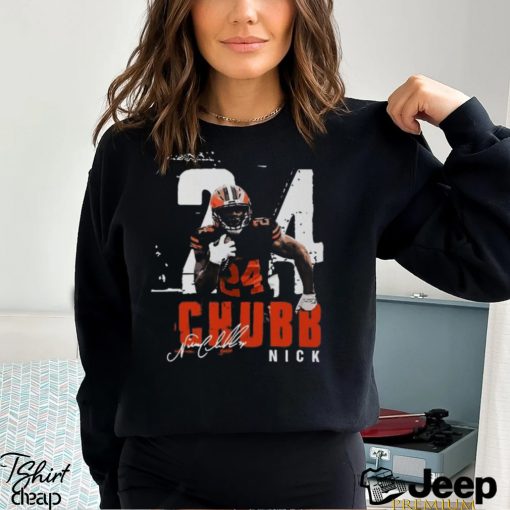 Nick Chubb #24 Running Back Football Cleveland Fans Unisex T Shirt