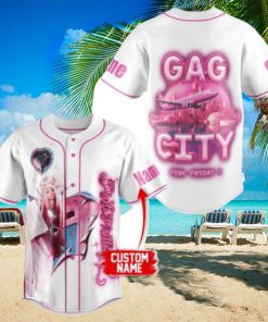 Nicki Minaj Gag City Pink Friday 2 Custom Baseball Jersey