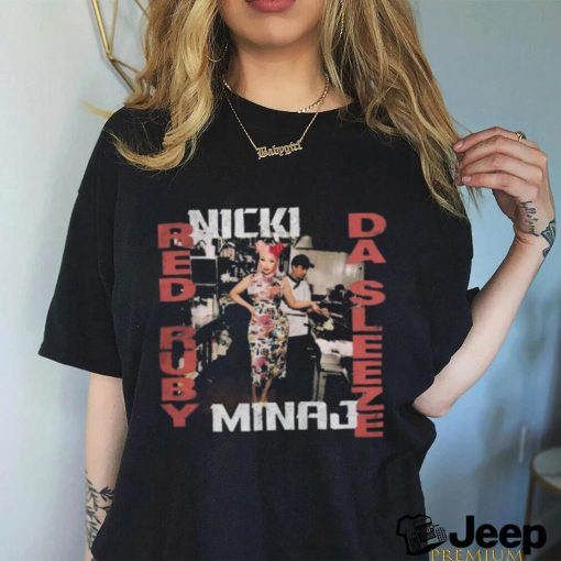 Nicki Minaj Merch Red Ruby Da Sleeze T Shirts