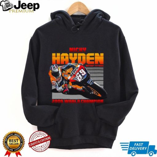 Nicky Hayden 2006 Motogp Champion Round neck T Shirt Unisex