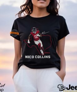 Nico Collins State Star Shirt