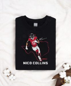 Nico Collins State Star Signature Shirt