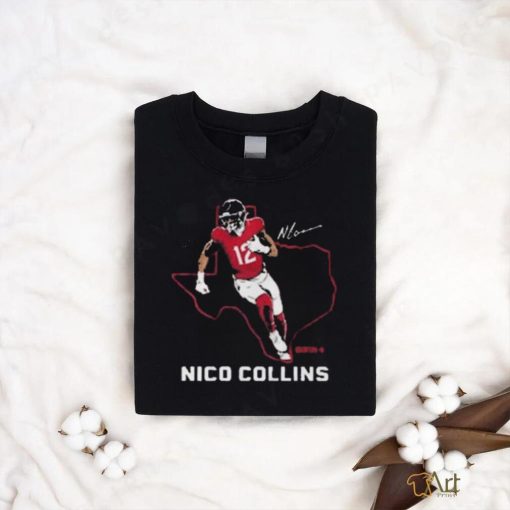 Nico Collins State Star Signature Shirt