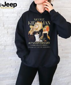 Nicole Kidman 40th Anniversary Thank You For The Memories T Shirt