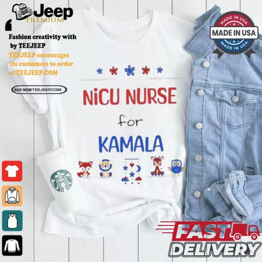 Nicu Nurse Kamala Harris Election Vote Women Child Toys T shirt