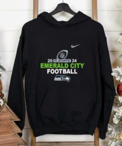 Nike Emerald City Football Seattle Seahawks 2024 NFL Playoffs T Shirt
