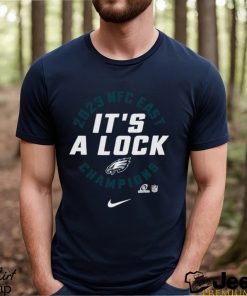 Nike It’s A Lock Philadelphia Eagles NFC East Division Champions 2023 Shirt