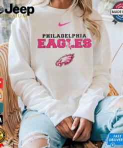 Nike Philadelphia Eagles Football Pink Out Tackle Breast Cancer Shirt