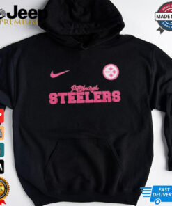 Nike Pittsburgh Steelers Football Pink Out Tackle Breast Cancer Shirt