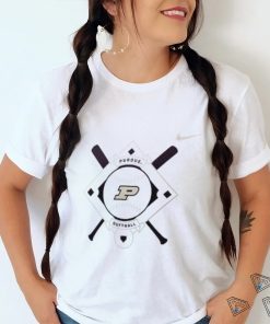 Nike Purdue Boilermakers Softball Dri Fit T Shirt