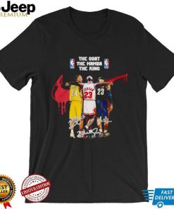 Nike The Goat the Mamba the King signatures shirt