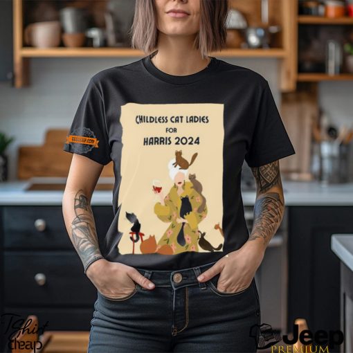 Nikki Barnes Childless Cat Ladies For Harris 2024 Shirt