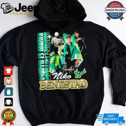 Niko Benestad South Florida Bulls vintage signature shirt