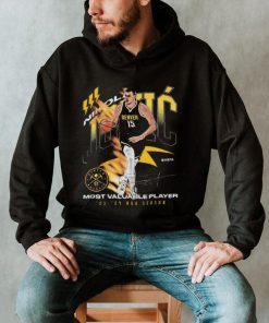 Nikola Jokic Denver Nuggets 2024 NBA MVP Award Signature shirt