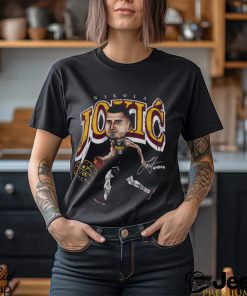 Nikola Jokic Denver Nuggets Cartoon WHT SHIRT