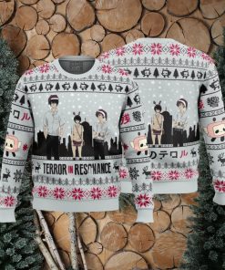 Nine x Lisa x Twelve Terror in Resonance Ugly Christmas Sweater