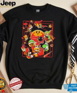 Nintendo characters smash buddies funny shirt