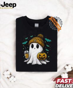 Halloween Jacksonville Jaguars NFL Football Fan Ghost with Pumpkin shirt