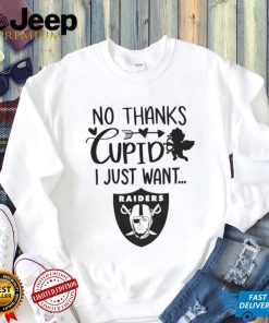 No thanks Cupid I just want Las Vegas Raiders shirt