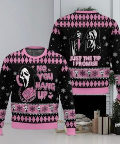 No you Hang Up Ghostface Ugly Sweater