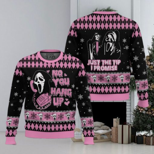 No you Hang Up Ghostface Ugly Sweater