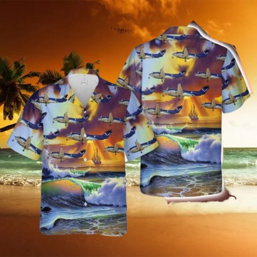 Noaa Beechcraft King Air 350cer Modern Design Button Down Hawaiian Shirt Trend Summer