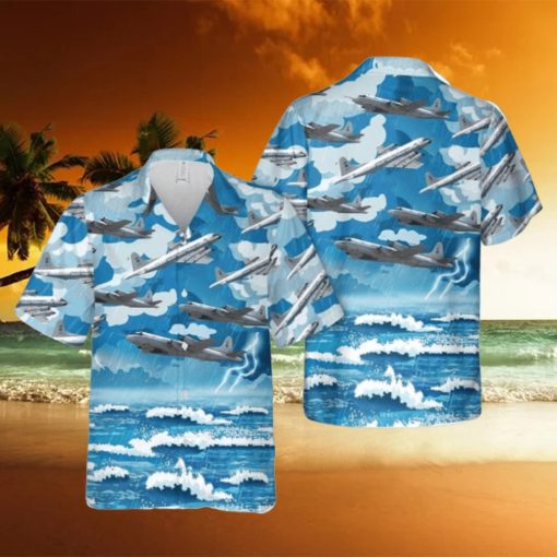 Noaa’s Lockheed Wp 3d Orion Modern Design Button Down Hawaiian Shirt Trend Summer