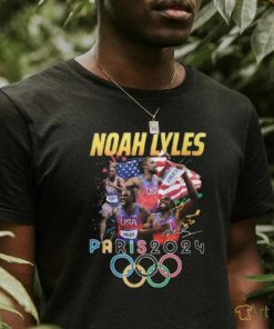 Noah Lyles Olympic Paris 2024 T Shirt