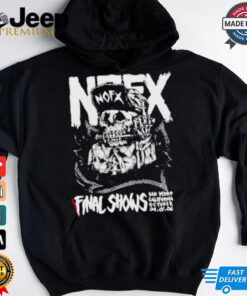 Nofx Some Suicidal Threw Me Into a Post shirt