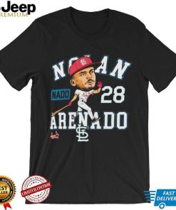 Nolan Arenado St. Louis Cardinals Hometown Caricature shirt