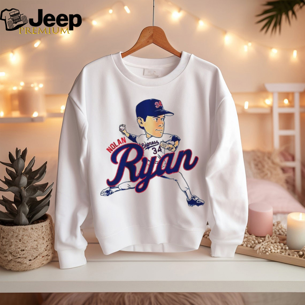 Nolan Ryan Texas Caricature shirt - teejeep