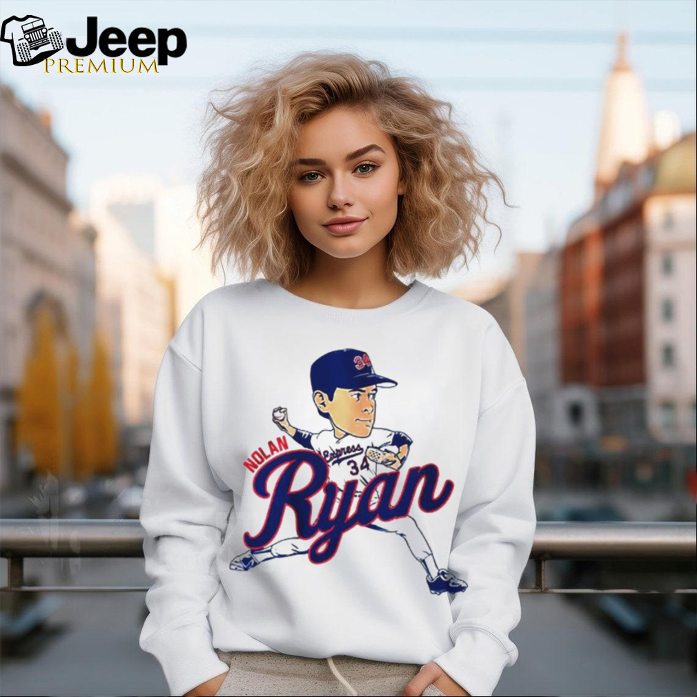 Nolan Ryan Texas Caricature shirt - teejeep