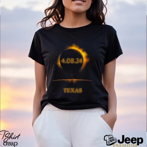 North America Solar Eclipse 4.08.24 TEXAS Souvenir T Shirt