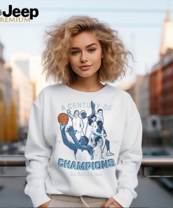 North Carolina Tar Heels 2024 NCAA Men's Basketball Tournament March Madness A Century of Champion Shirt