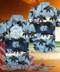 North Carolina Tar Heels Aloha Summer Hawaii Shirt