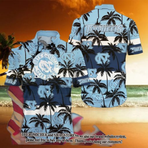 North Carolina Tar Heels Aloha Summer Hawaii Shirt