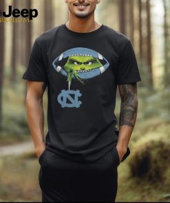 North Carolina Tar Heels Shop NCAA Grinch Hold North Carolina Tar Heels Football T Shirt