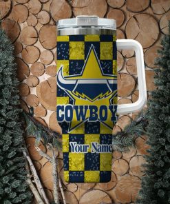 North Queensland Cowboys NRL Personalized Stanley Tumbler 40oz