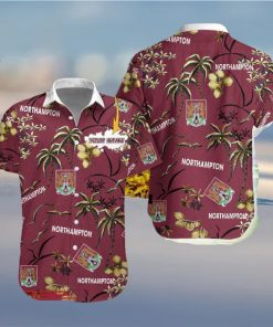 Northampton Town F.C Hawaiian Shirt Custom Name Trending For Men Women Gift Summer