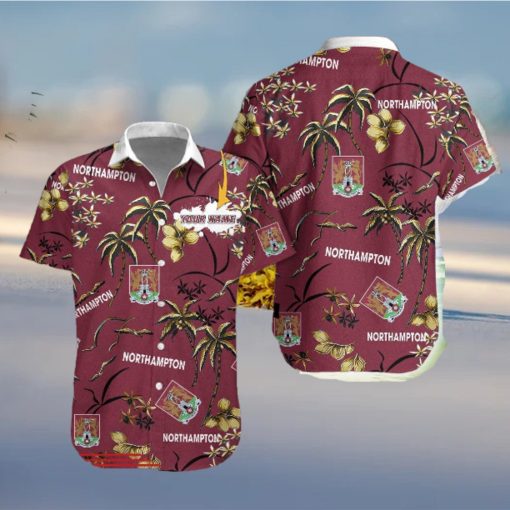 Northampton Town F.C Hawaiian Shirt Custom Name Trending For Men Women Gift Summer