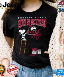 Northern Illinois Huskies Snoopy Painting Shirt