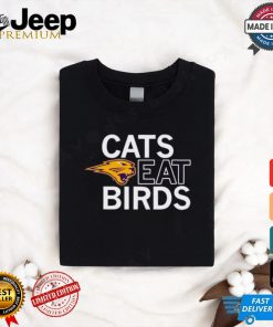 Northern Iowa Panthers Cats Eat Birds Tee shirt