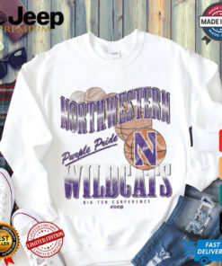 Northwestern Wildcats Baller Bounce T Shirt