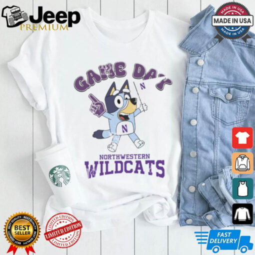 Northwestern Wildcats Bluey Game Day shirt